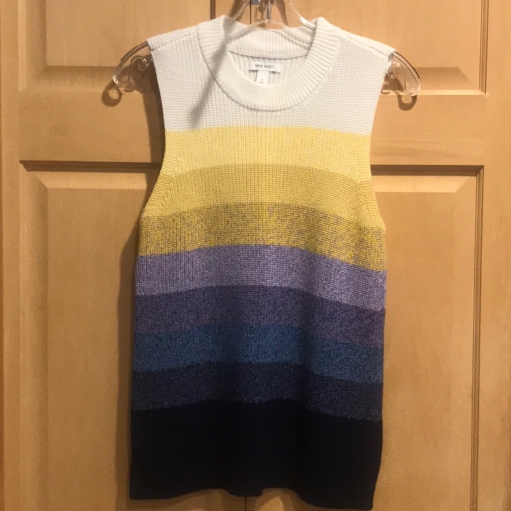 Nine West sleeveless sweater